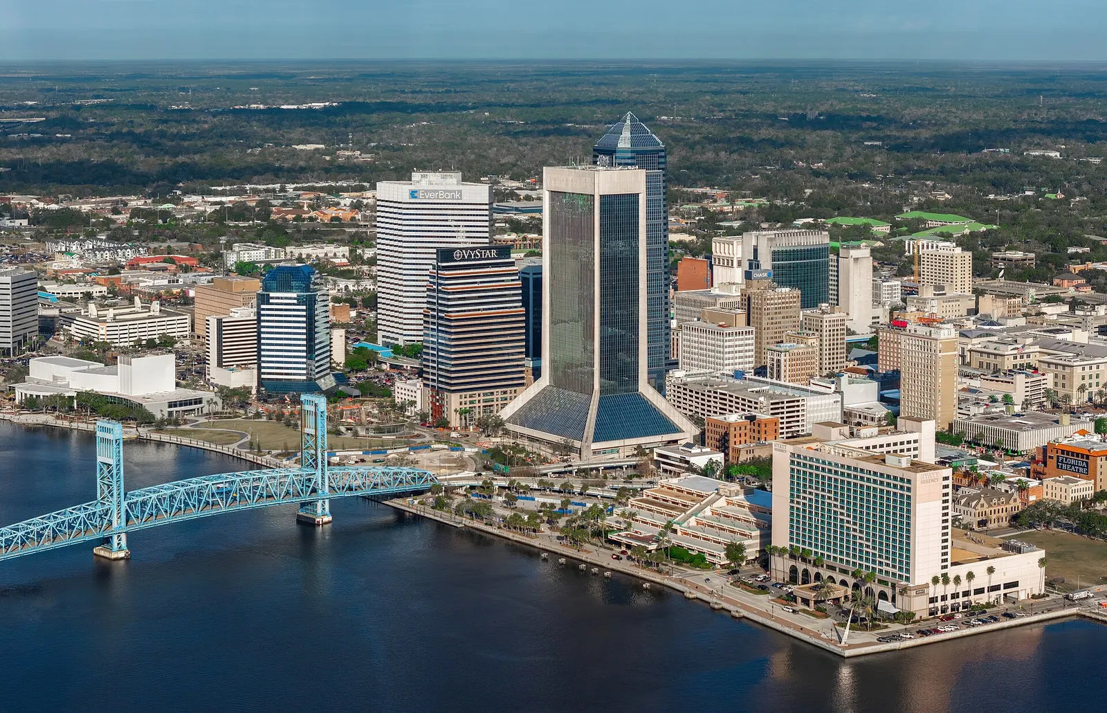 Great Fire of 1901, After: Jacksonville skyline