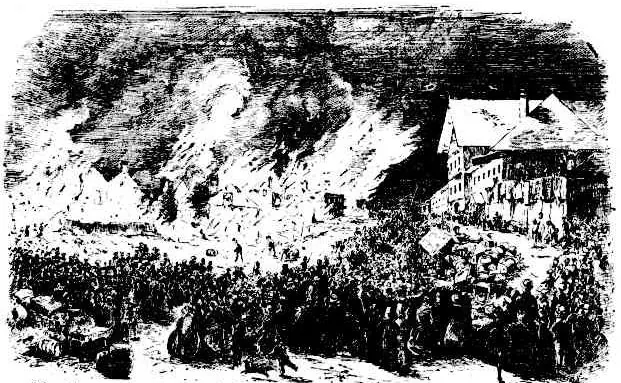 Great fire of Brisbane, 1864: Great Fire in Brisbane, 1 December 1864