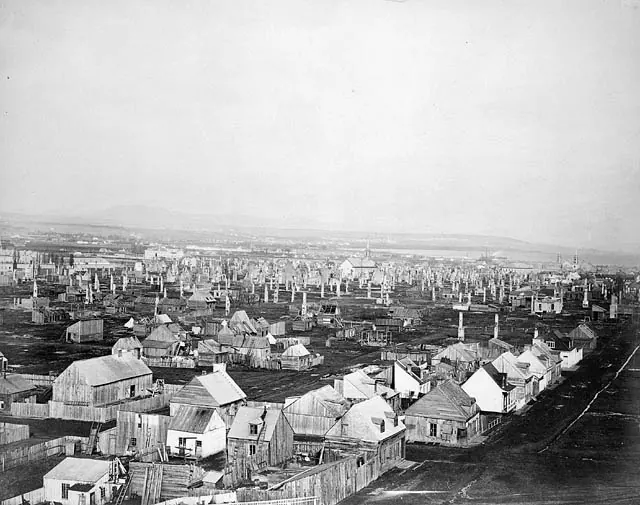 Great Fire of Quebec City, 1866: Grand incendie de Quebec 1866