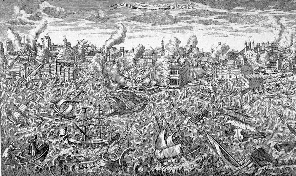 Lisbon earthquake and fire, 1755: 1755 Lisbon earthquake
