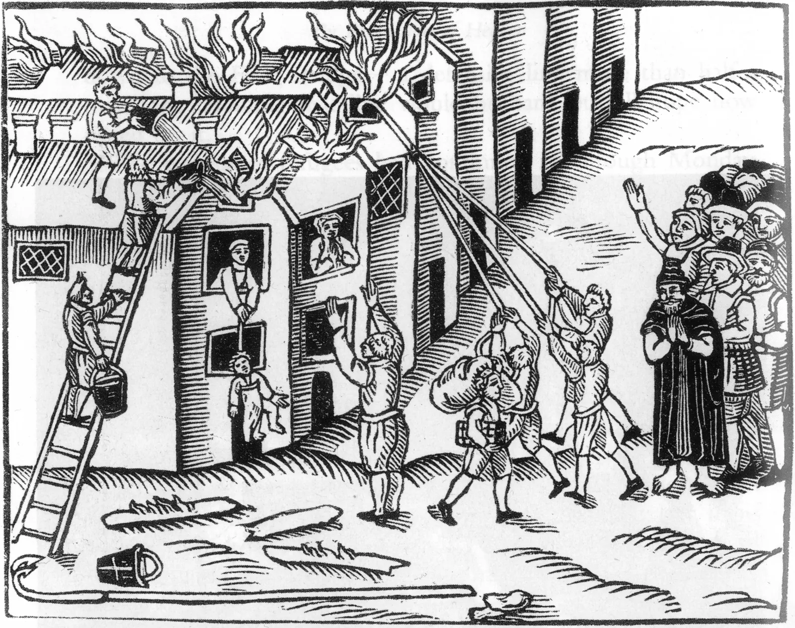 Tiverton fire of 1731, 1731: Firehooks.1612