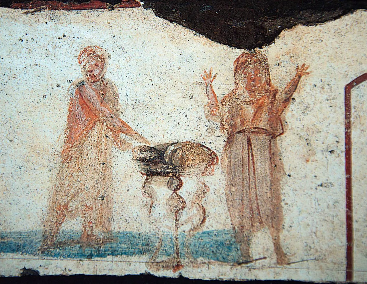 Catacombs & Underground: Eucharistic bread