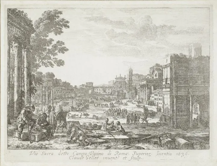 Roman Forum, the 'Cow Field'