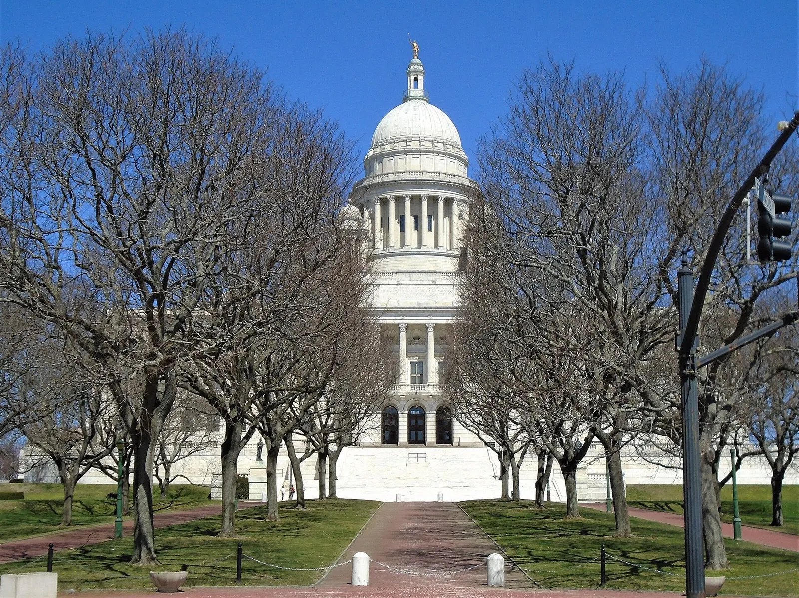 Rhode Island State House: 2021 Rhode Island State House from south