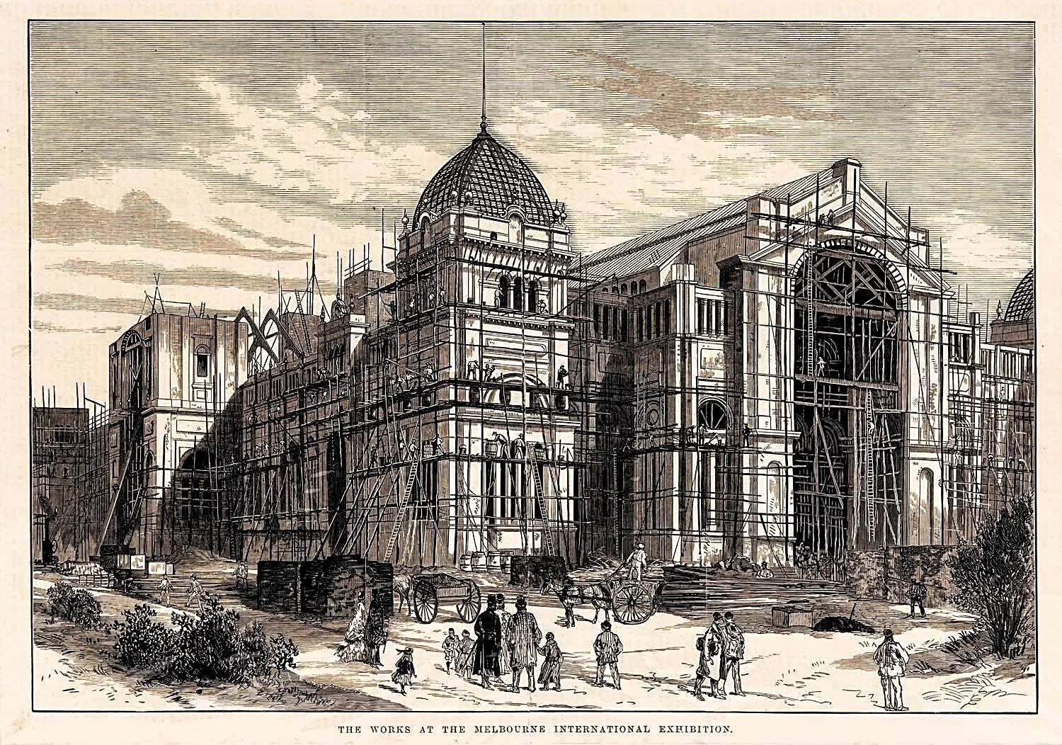Royal Exhibition Building: The Works at the Melbourne International Exhibition