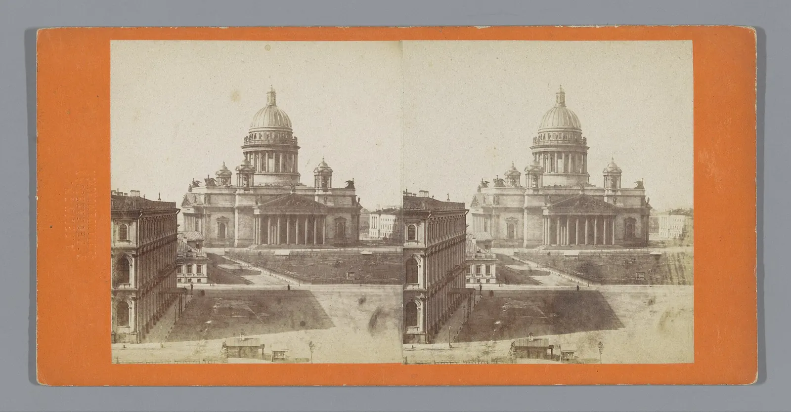 Saint Isaac's Cathedral: Gezicht op de Izaäkkathedraal in Sint-Petersburg, RP-F-F07431