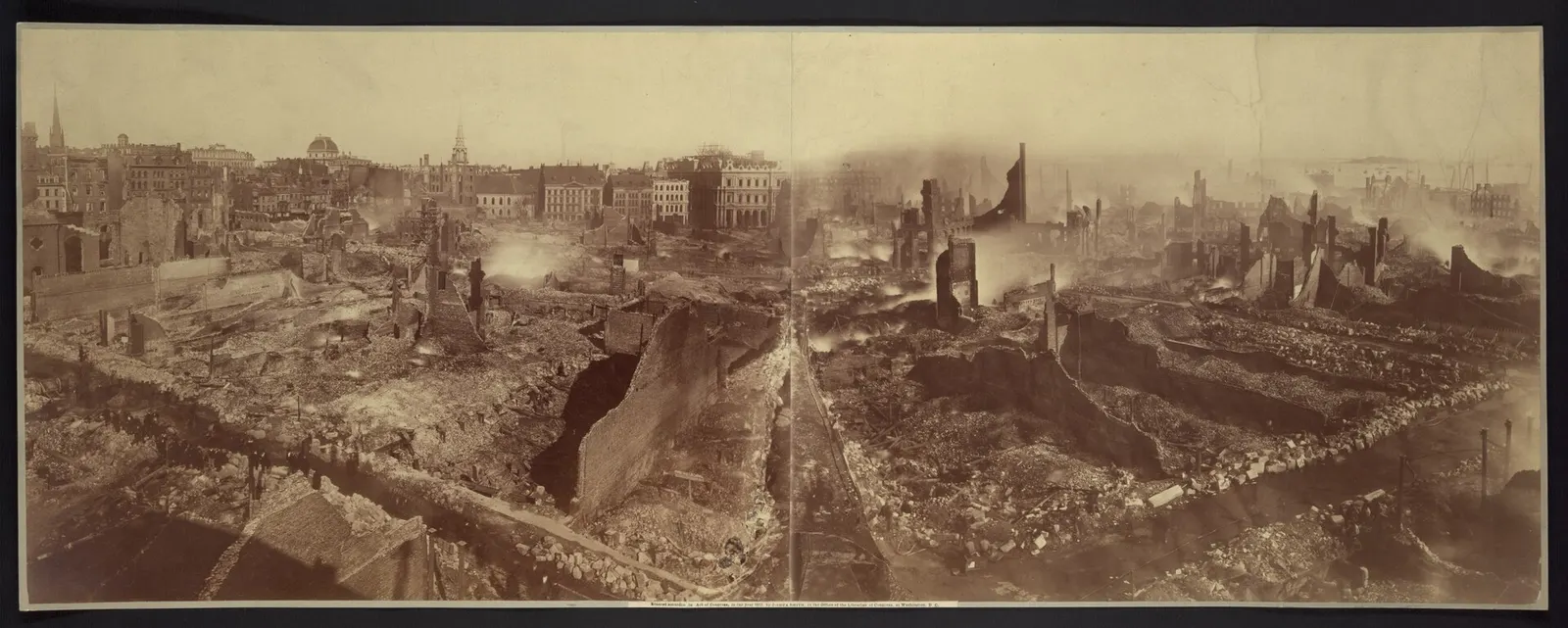 Same Story, Different City: Boston, after the fire, November 9th and 10th, 1872 LCCN2007661017