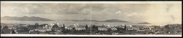 View of the Panama-Pacific International Exposition grounds