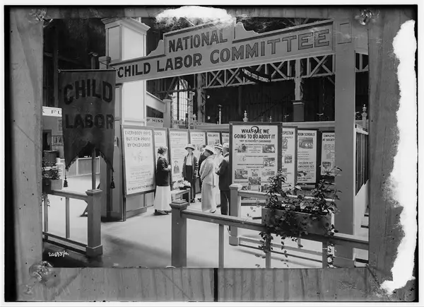 Photograph of exhibit at the Panama - Pacific International Exposition. Location: San Francisco, California
