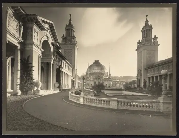 Willard Worden, Court of Palms, Panama-Pacific International Exposition