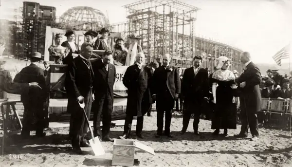Wereldtentoonstellingen op plaats Het delven van de eerste aarde voor het Nederlands paviljoen op, SFA022813296
