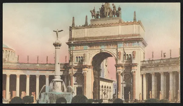 Court of Abundance. Panama-Pacific International Exposition, San Francisco, Cal