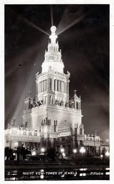 Tower jewels night