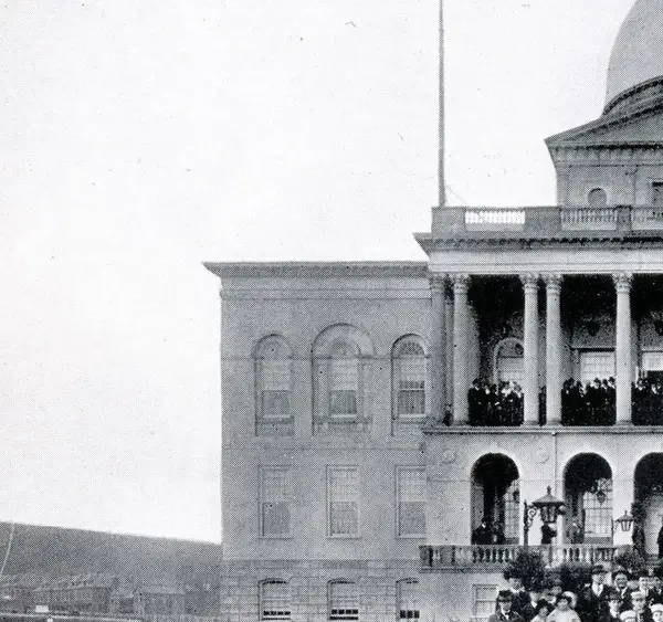 Massachusetts Building Postcard from the Panama-Pacific Exposition