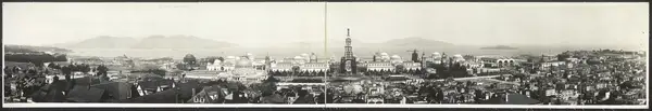 Bay and Exposition from 2626 Vallejo St., San Francisco