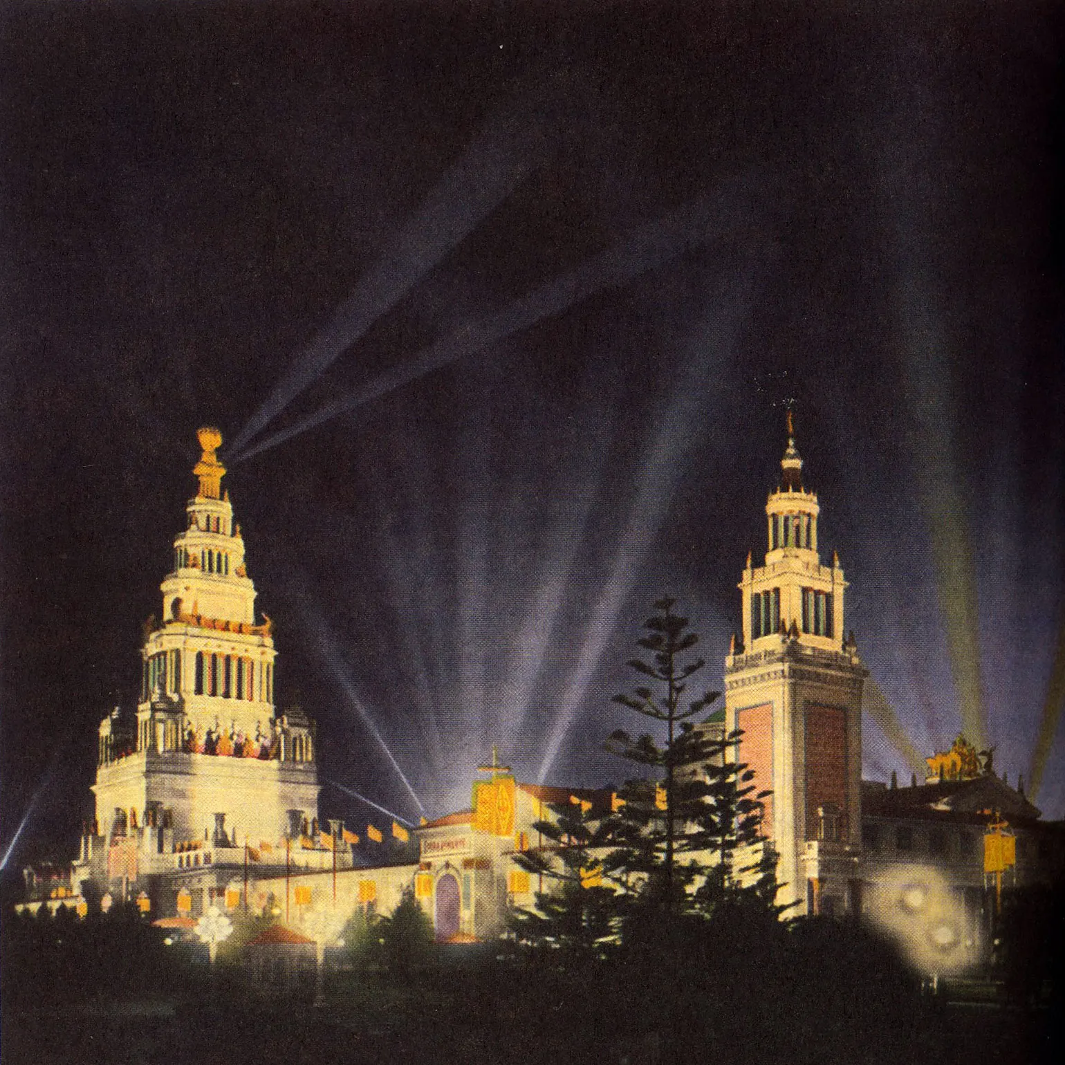 Panama-Pacific International Exposition: Jewel Tower at the PPIE, 1915