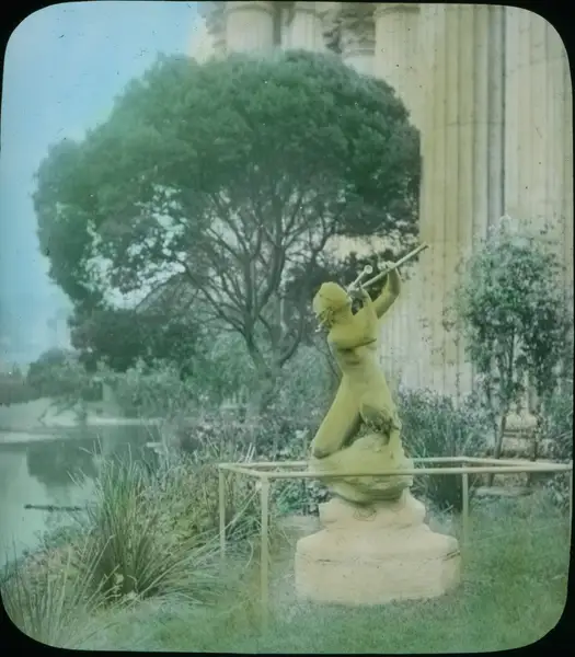 Photograph of Piping Pan by Louis Saint Gaudens at the Panama-Pacific International Exposition