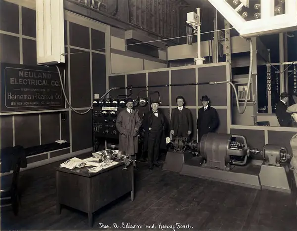 Thomas A. Edison and Henry Ford hb096nb0z7-FID678