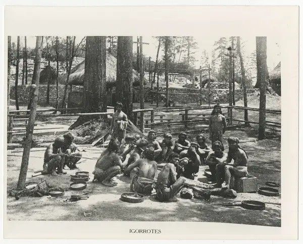 Igorrote Village at the Alaska-Yukon-Pacific Exposition, 1909