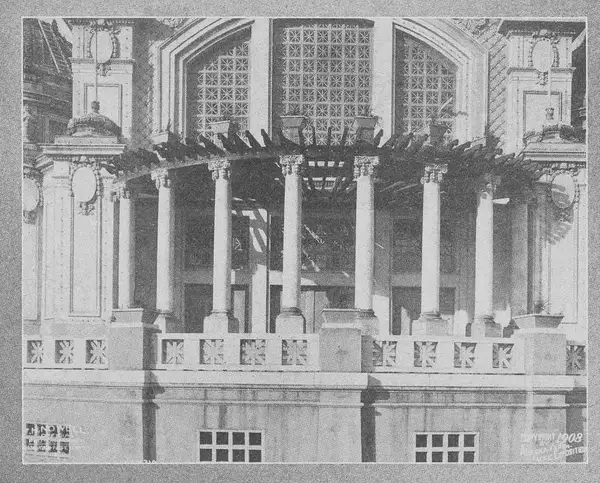 One of the Pergolas Surrounding the Court of Honor