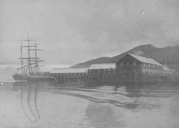 Alaska Packers' Association Cannery at Point Highland near Wrangel, Alaska