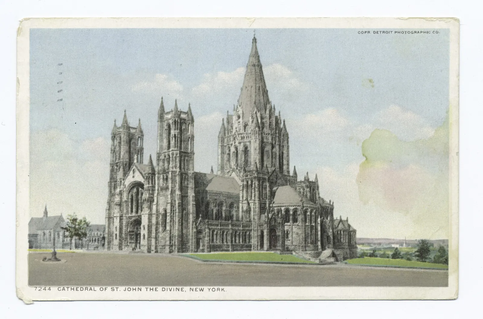 Cathedral of St. John the Divine: Cathedral of St. John the Divine, New York, N. Y (NYPL b12647398-66417)