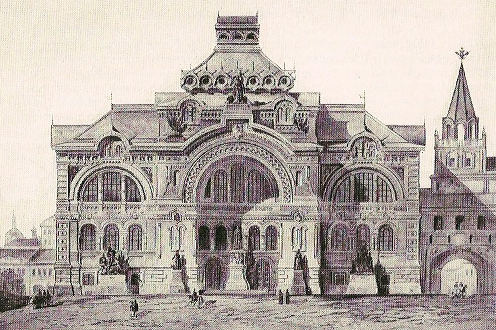 State Historical Museum: Schechtels Draft of the Historical Museum