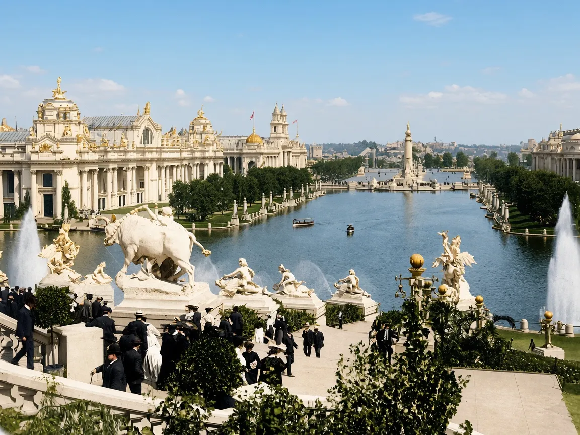 Louisiana Purchase Exposition, hypothetical colorization