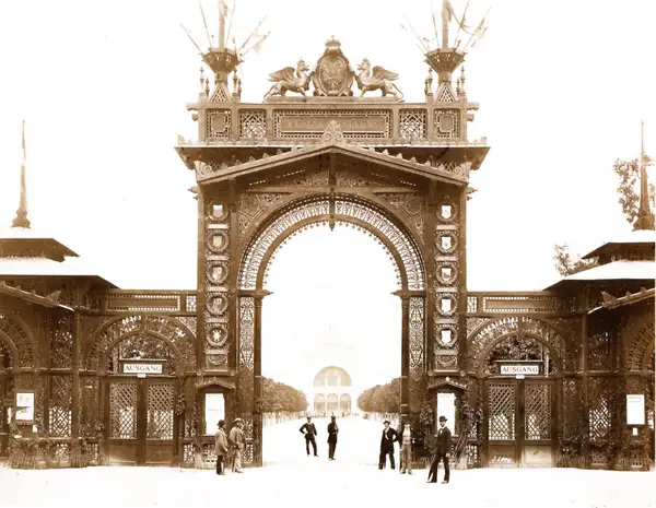 Main entrance exposition grounds expo