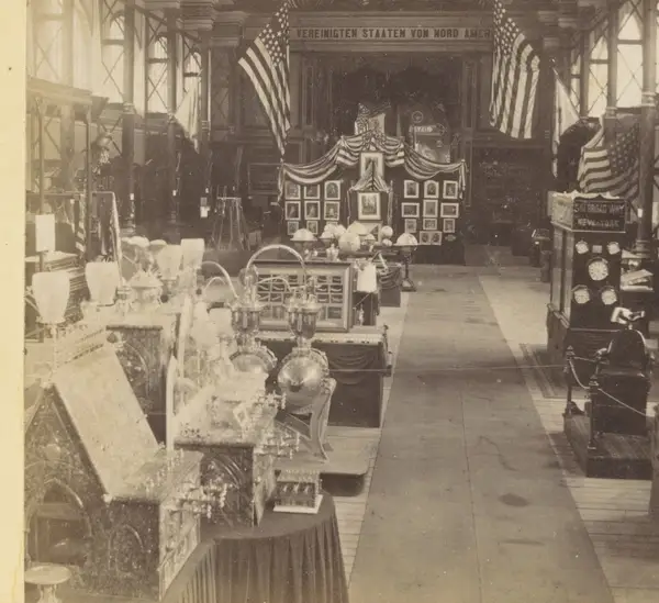 American section, Vienna World's Fair, 1873