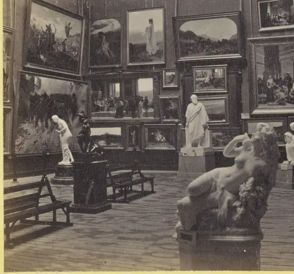 Interior of the Art Hall, 1873