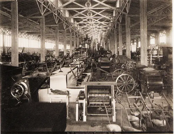 Landwirtschaftliche Maschinenausstellung