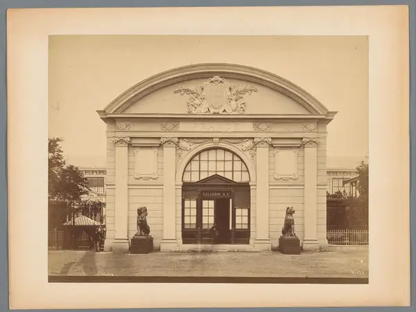 The French pavilion, 1873
